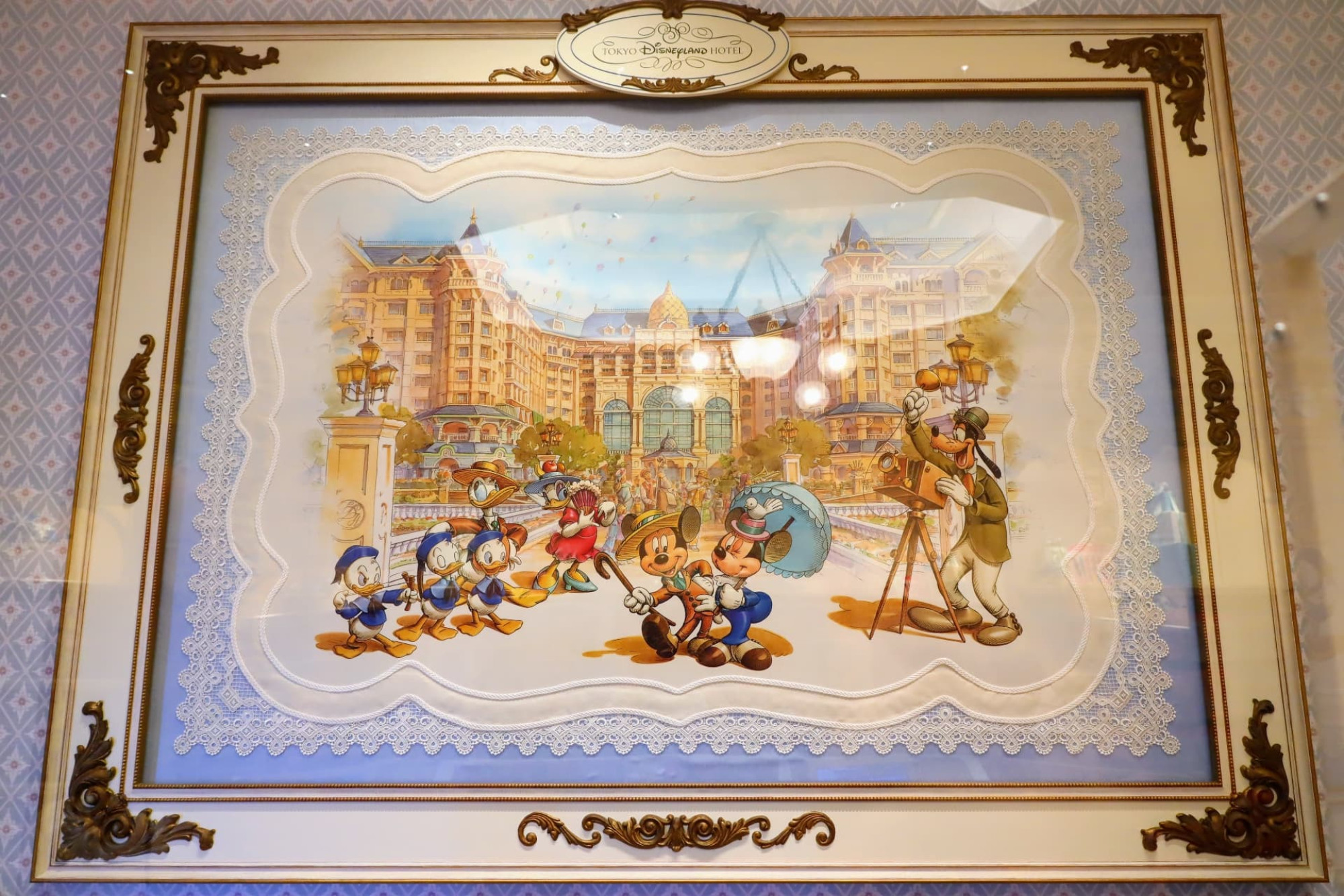 東京ディズニーランドホテルの絵画 キャステル Castel ディズニー情報