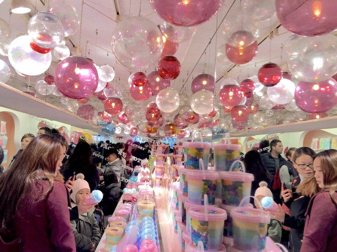 Totti Candy Factoryの店内