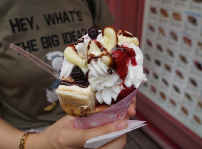 サンタモニカのクレープ