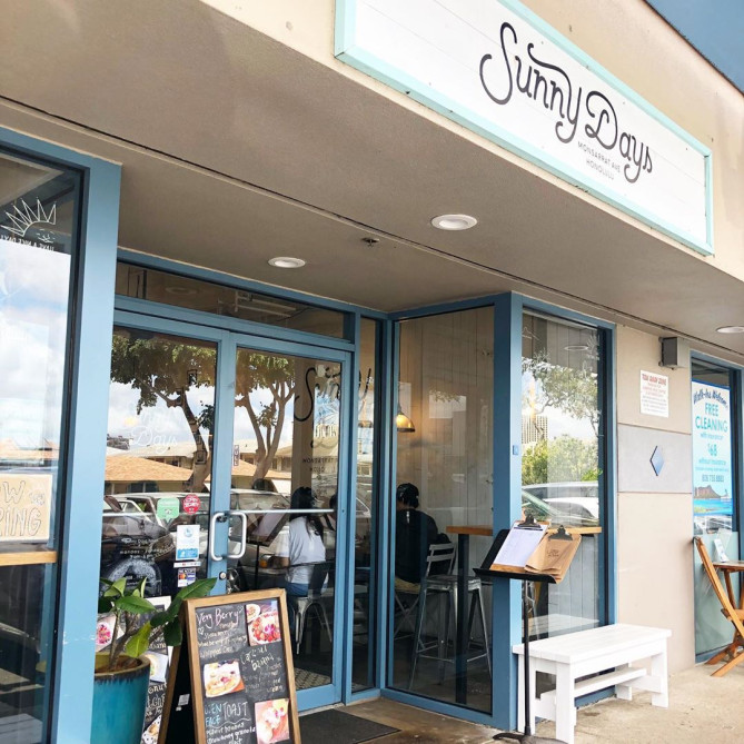 ハワイのおすすめパンケーキ「サニー・デイズ」店舗外観