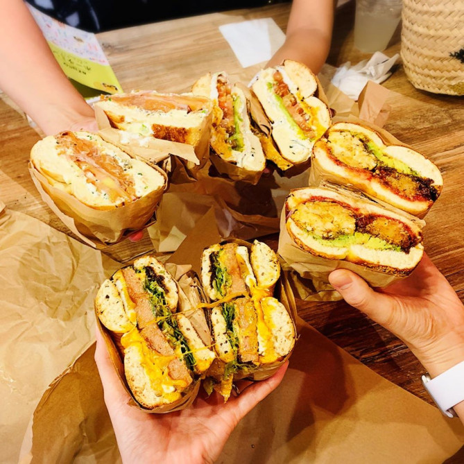 Two Men Bagel House　ベーグルサンド