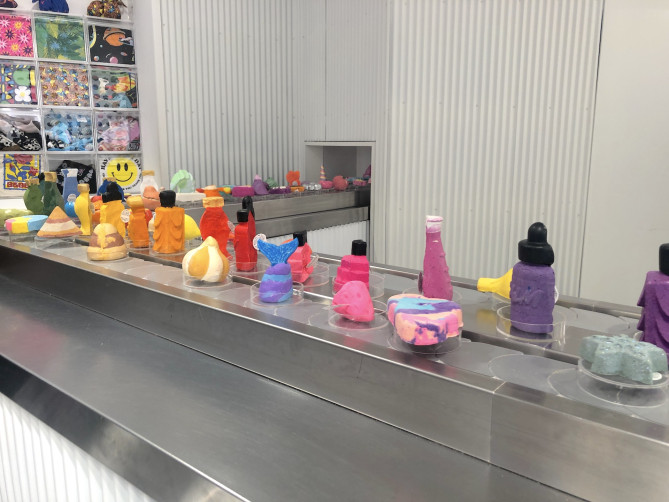 ラッシュのバスボム