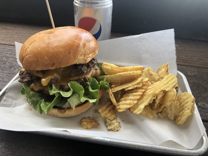 ハワイのハンバーガー