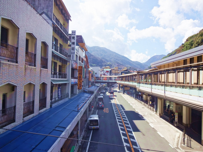 箱根湯本駅の周辺