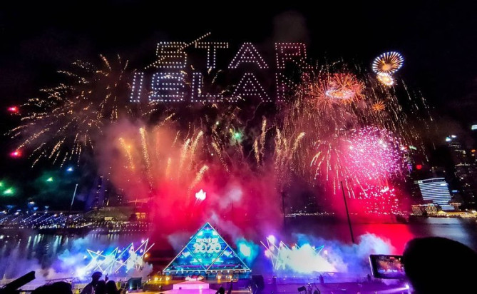 12月31日カウントダウンイベントの様子