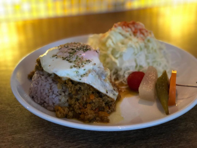 麻よしやすのひき肉のカレー
