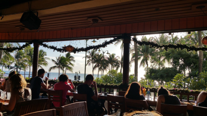 LULU'S WAIKIKIからの景色