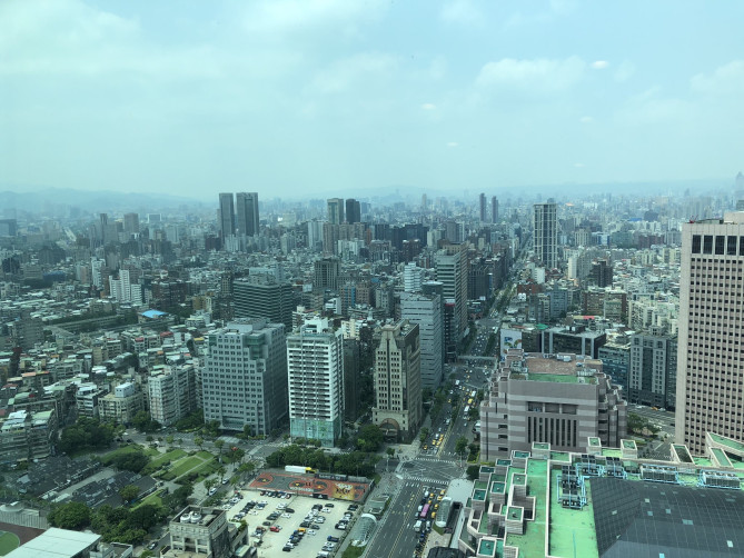 台北101からの景色