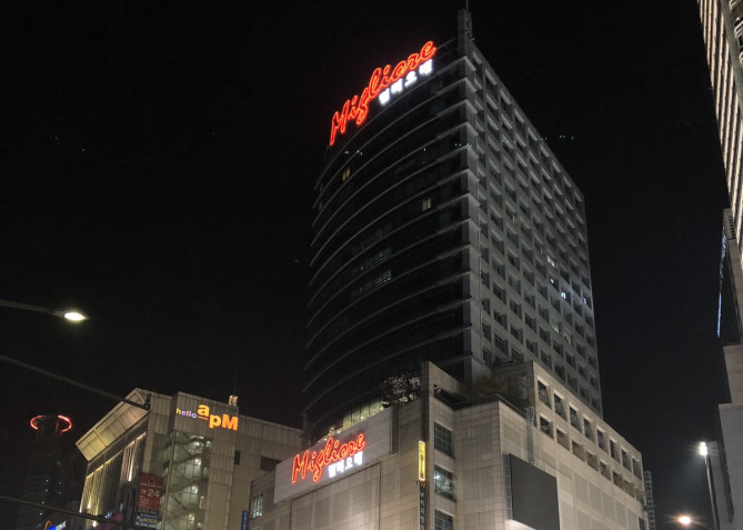 東大門のファッションビル