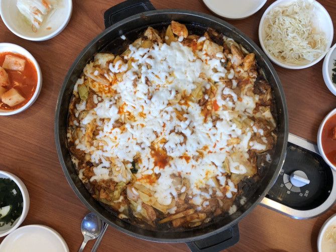 チーズタッカルビ