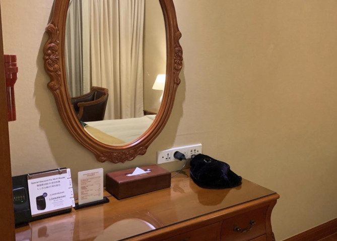 世宗ホテルの客室内