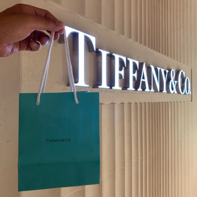 Tiffany & Co.　ショップバック