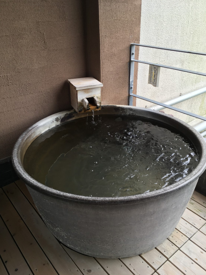 客室露天風呂・星のあかり箱根