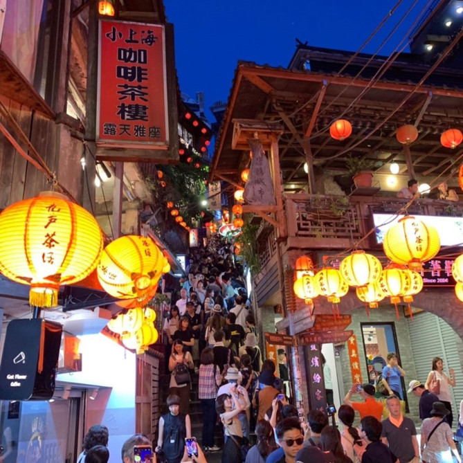 台湾の人気観光スポット「九分」