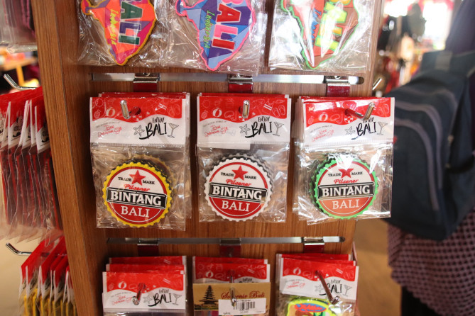 ビンタンビールのグッズ