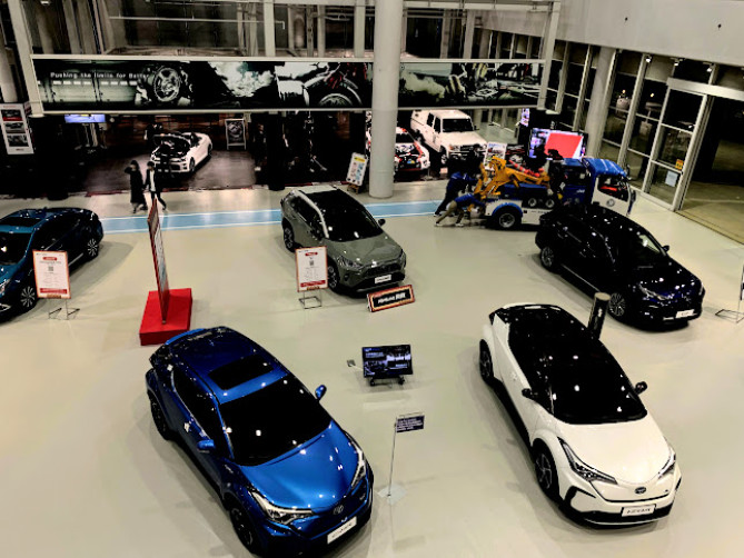 メガウェブのラインナップゾーン