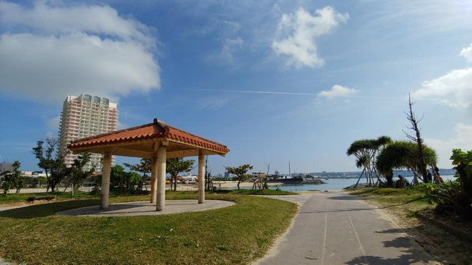 綺麗に整備された快適な公園