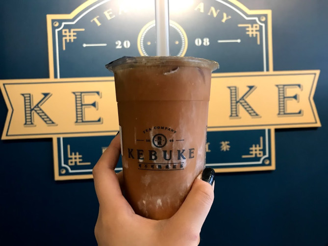 可不可　アイスクリーム紅茶