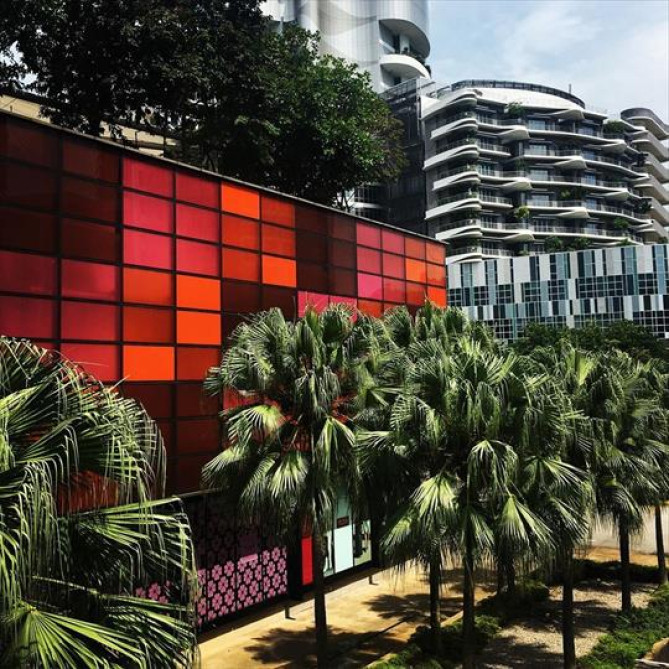 「IMMアウトレットモール」のおしゃれな外観