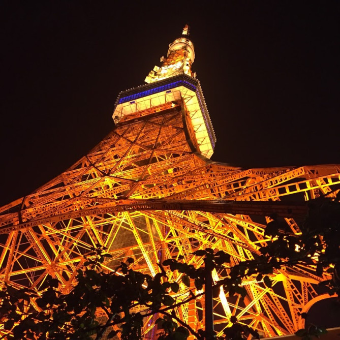 東京の観光地「東京タワー」