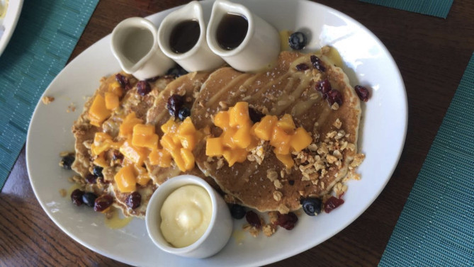 マンゴーパンケーキ