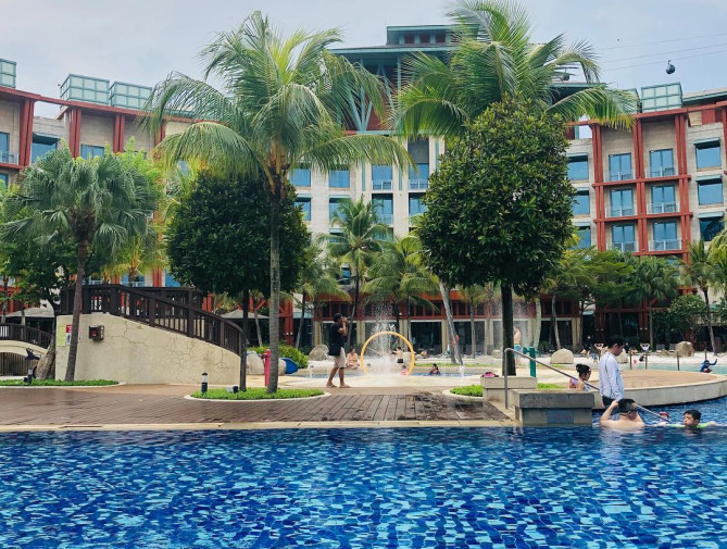 ハードロック・ホテル・シンガポール　プール