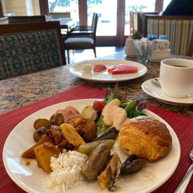 コンラッド・バリ 朝食