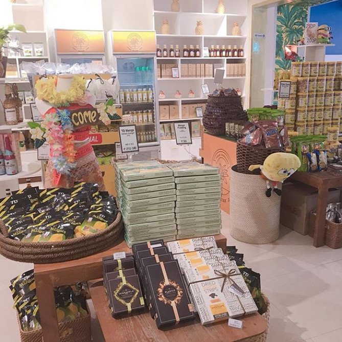 ツリーシェイドスパのお土産コーナー