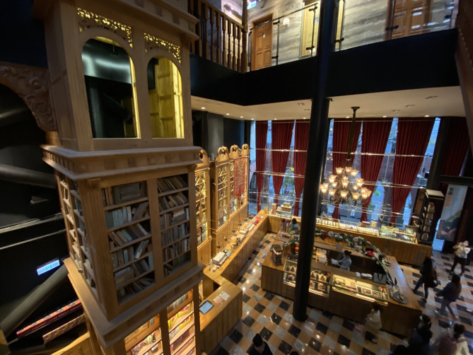 宮原眼科の店内