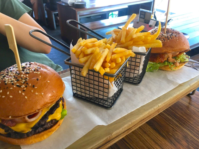 ゴールドコーストのハンバーガー店