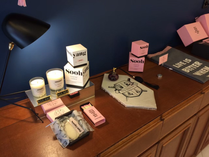 カロスキルにある有名なキャンドルのお店