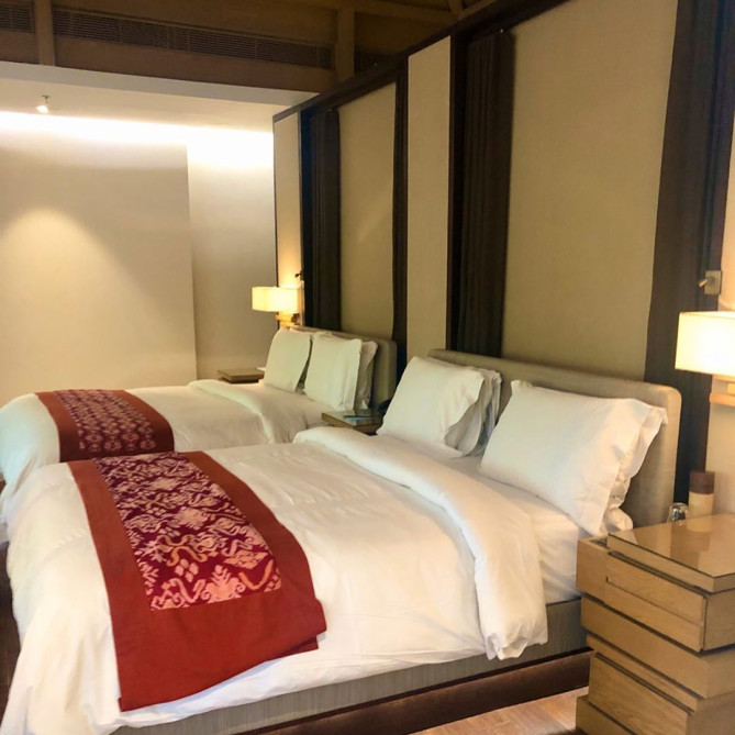 ザ・リッツ・カールトン・バリ・ヴィラズ　ベッドルーム