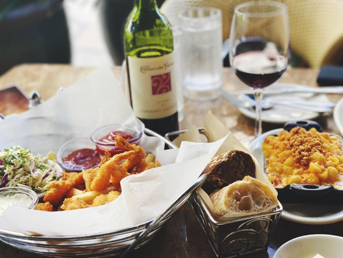 チーズケーキファクトリー：フライドシュリンププラッター