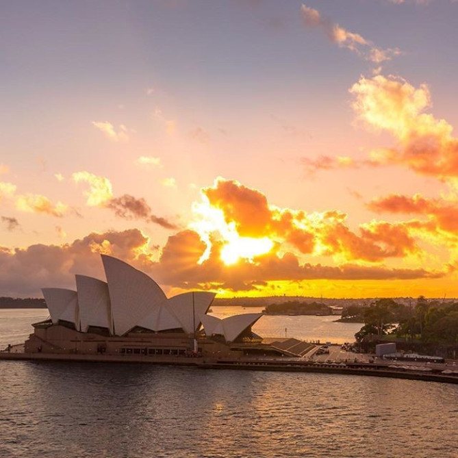 オーストラリアのシドニーオペラハウス