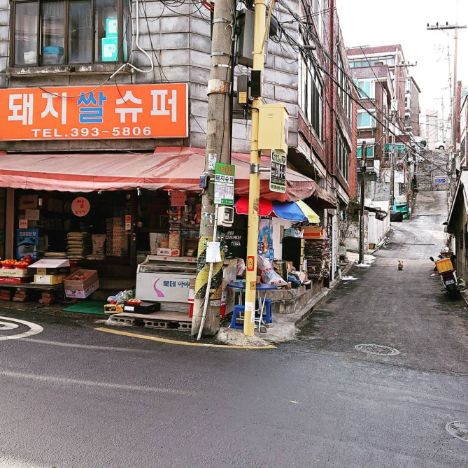 映画に登場したスーパー