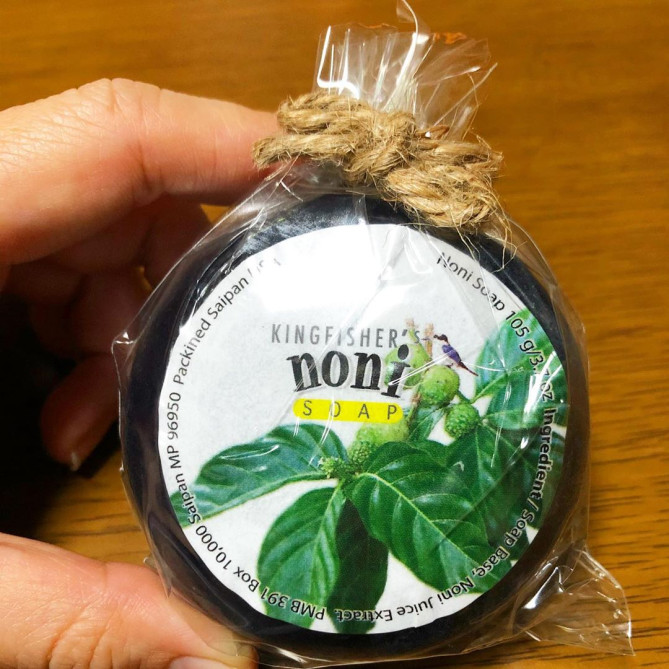 キングフィッシャーのノニ石鹸