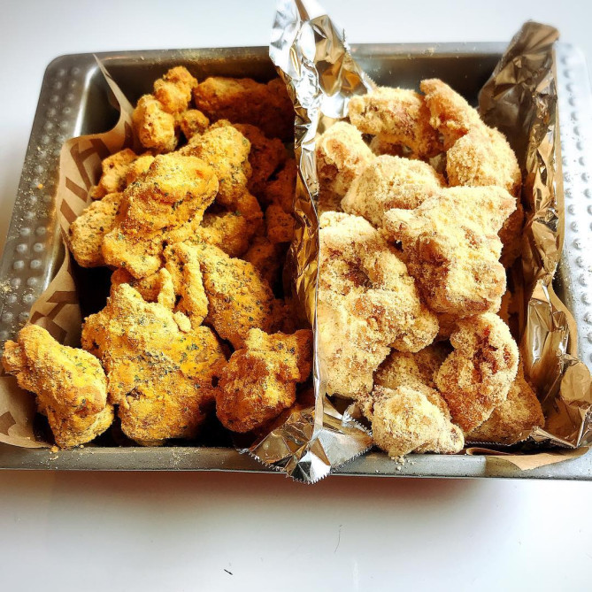 ハーフ＆ハーフの2種類も可能