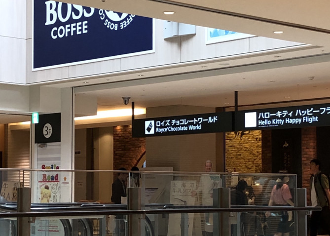 日本の空港の様子