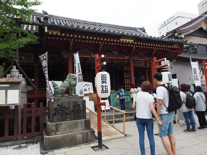 浅草七福神の一つ「浅草神社」
