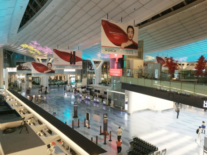 羽田空港の景色