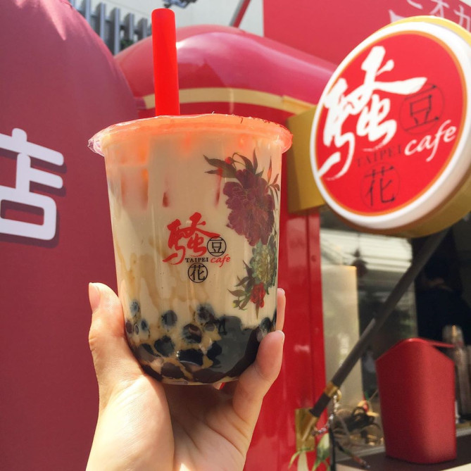 一番人気の「タピオカミルクティー」