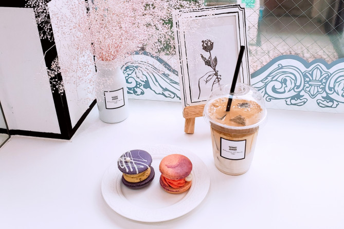 話題の「韓国マカロン」と「ダルゴナコーヒー」