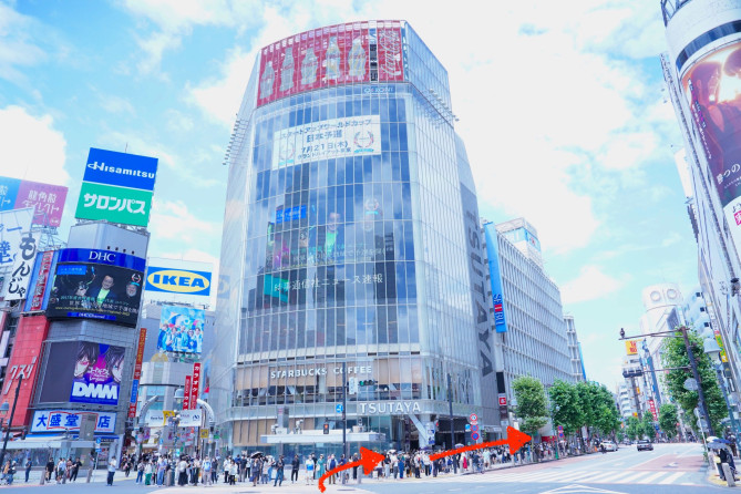 アクセス 渋谷パルコへの行き方を写真で解説 渋谷駅ハチ公口から徒歩5分 最新スポットへ行こう