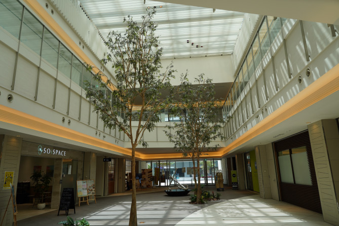 MMテラス：内装