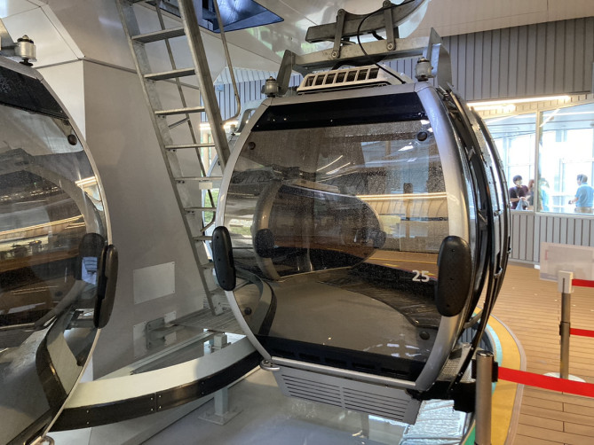 ゴンドラはエアコン搭載