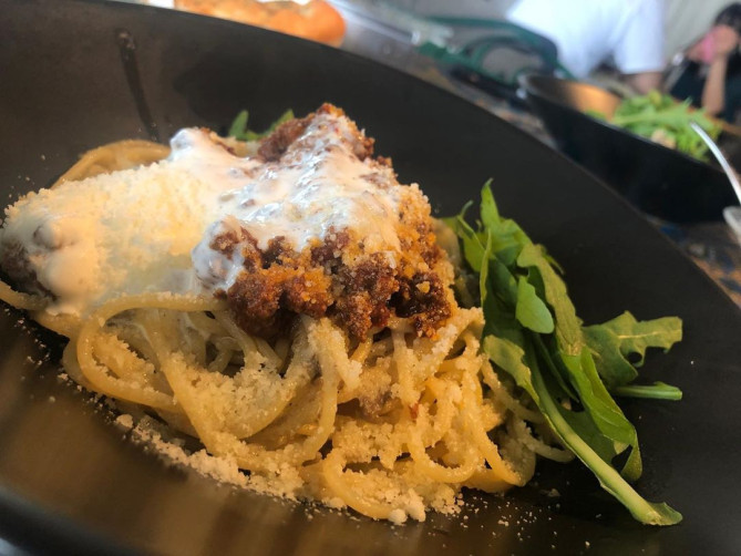 アジアンな雰囲気が漂うメニュー