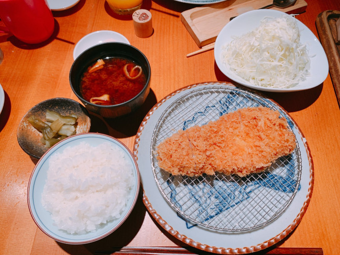 豚組食堂のランチ