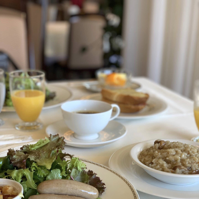 朝食 ホテルマロウド 箱根