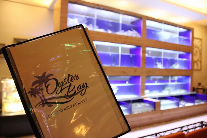 オイスターベイのいけす