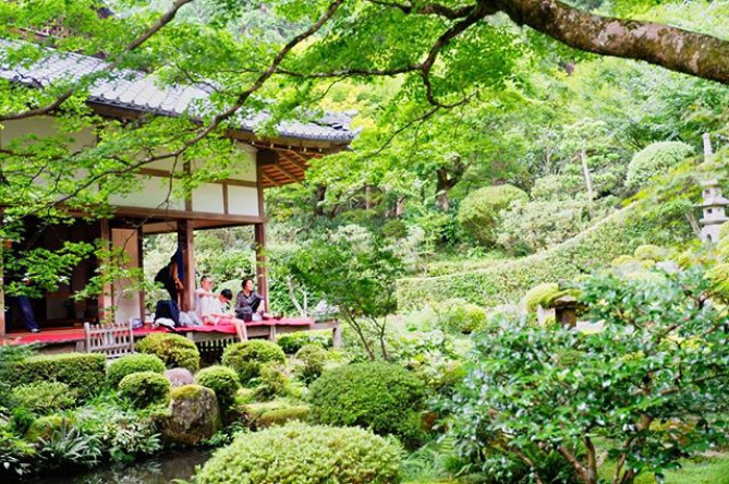 三千院の庭園
